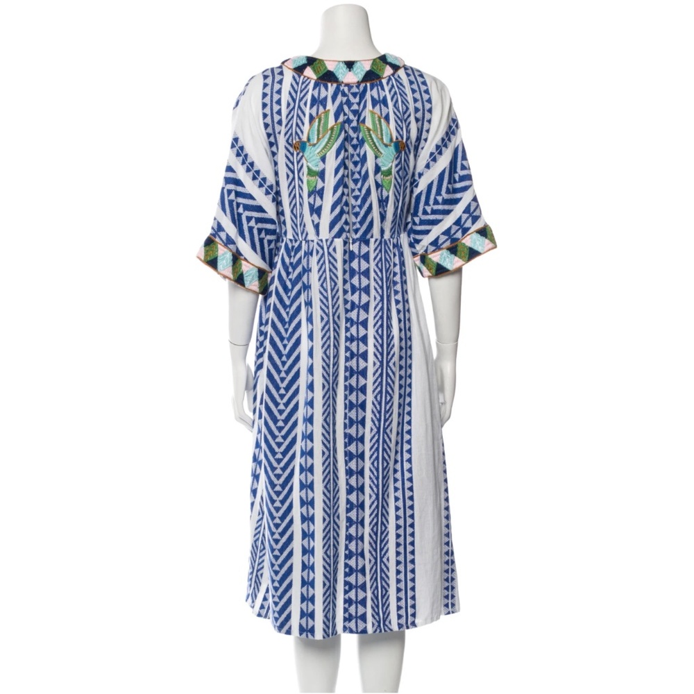 NWT Farm Rio Jacquard Embroidery Dress, Multi - Picture 3 of 11